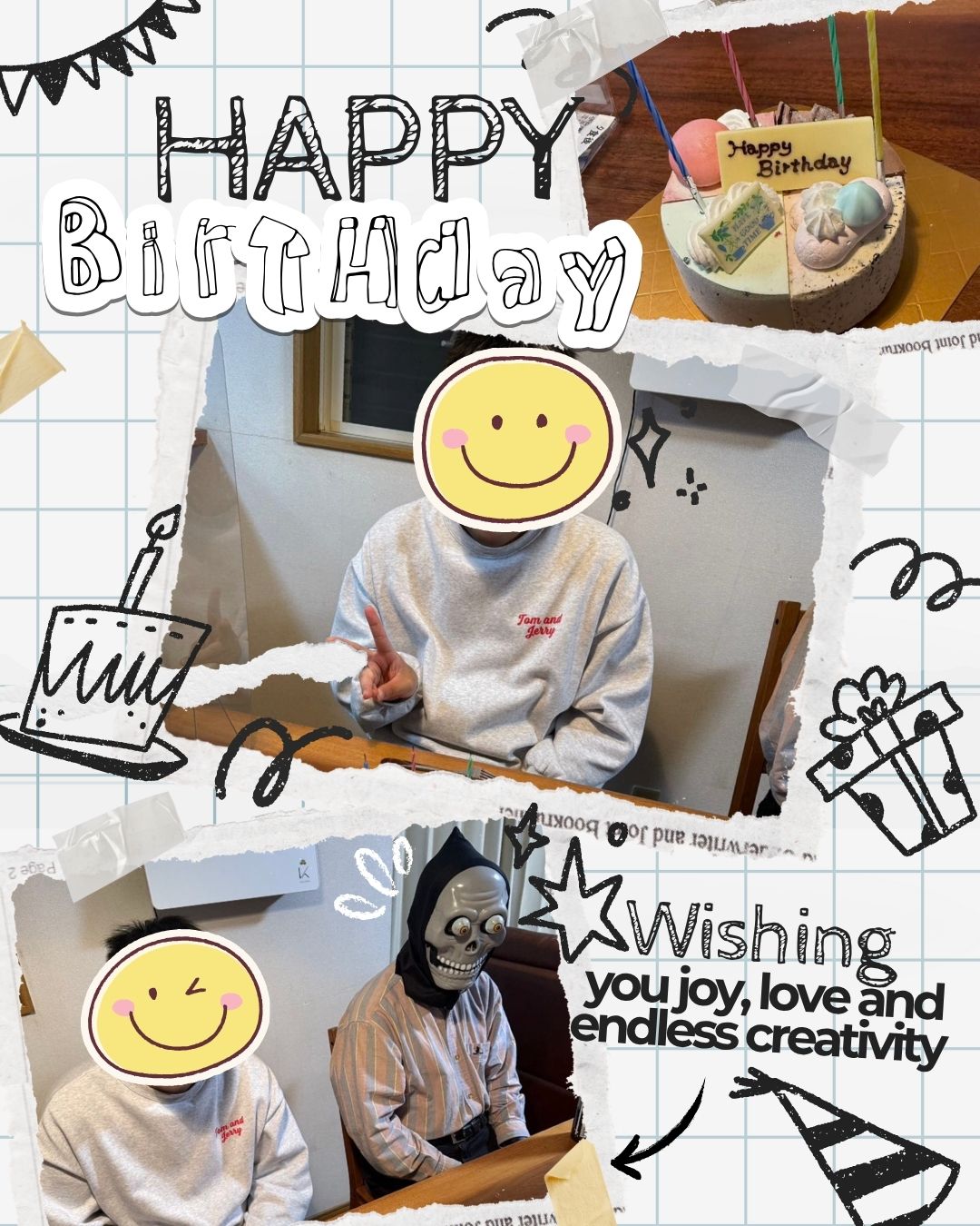 🎂10月のお誕生日会のようす🍨〜アイスケーキでお祝いしました！〜